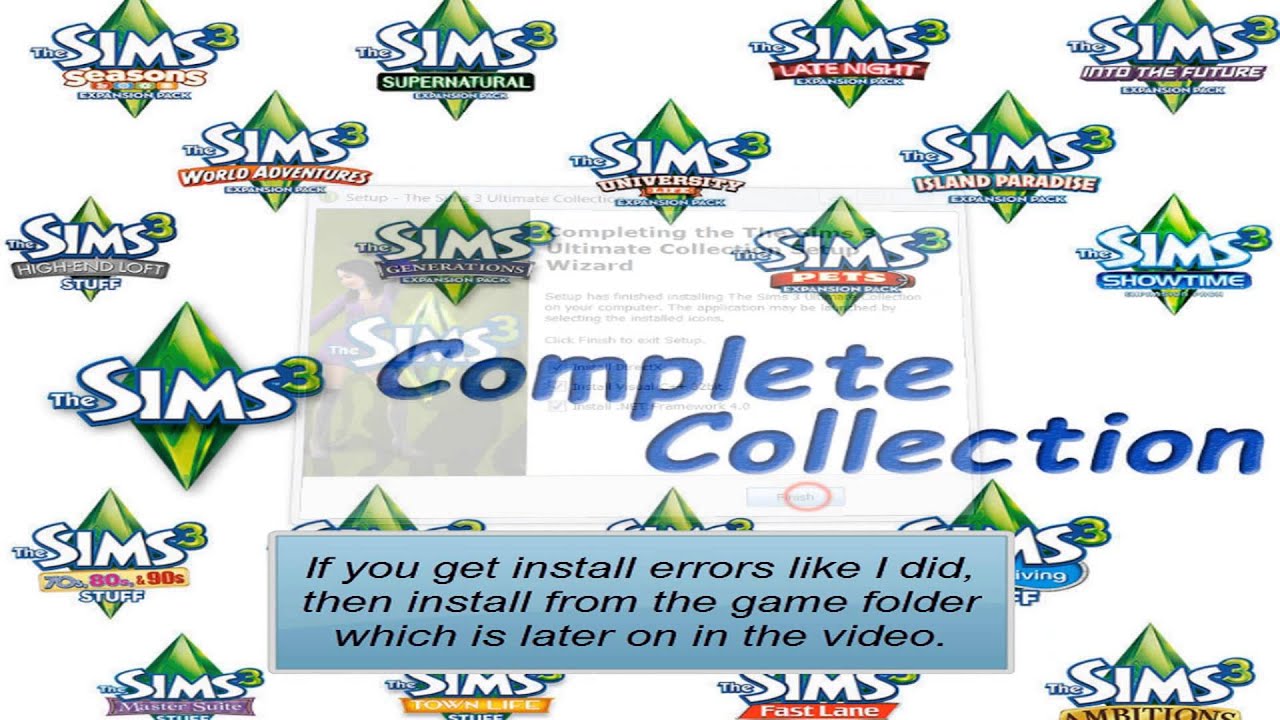 the sims 3 complete collection pc download
